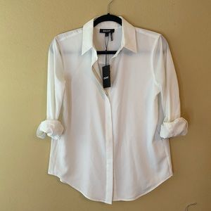 NWT DKNY button down shirt